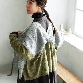 soulberry|はちみつ堂 ぐるり、表情のあるカーディガン