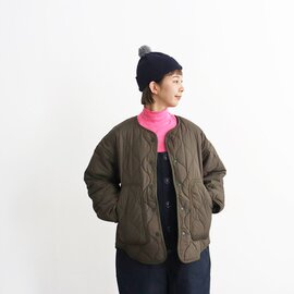 WILD THINGS｜NO COLLAR QUILTING JACKET