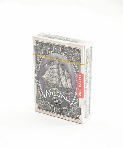 KIKKERLAND|Nautical Playing Cards ノーティカル プレイングカード 大航海時代デザインのトランプ カードゲーム パーティーグッズ kgg255