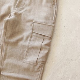 HATSKI｜ Jungle Fatigue Washed Wool Pants HTK-21004-W