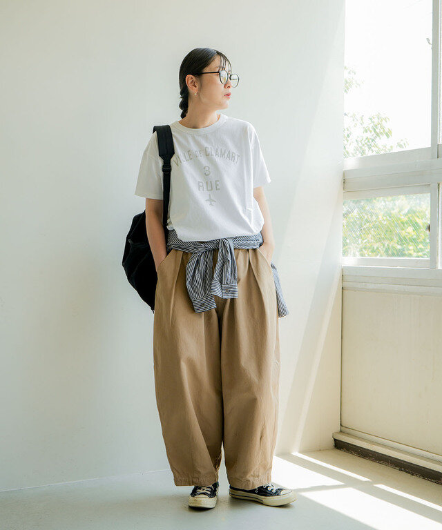 身長:165cm / カラー:off white×gray / サイズ:FREE