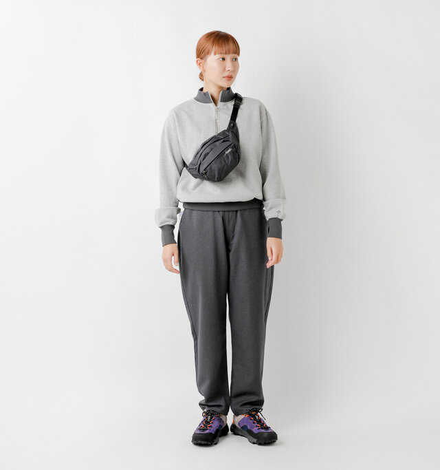 model mayuko：168cm / 55kg 
color : charcoal / size : one