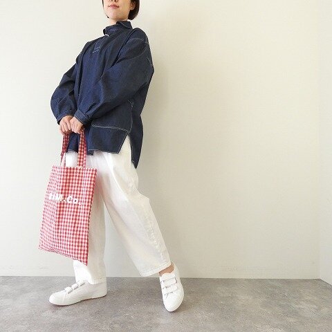 LOLO|定番プルオーバー ビックデニムシャツ(2LS-121)