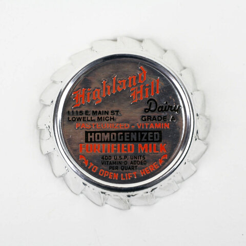 MILK BOTTLE CAP10枚セット/ミルクボトルキャップ