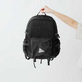 and wander｜3D メッシュ バックパック “3D mesh backpack” 574-4975223-ms
