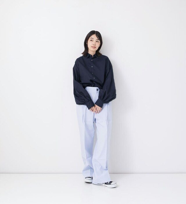 color : DARK NAVY , model : 162cm