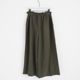 Mochi｜  wrap pants [ma22-pt-01/dark khaki] ラップパンツ