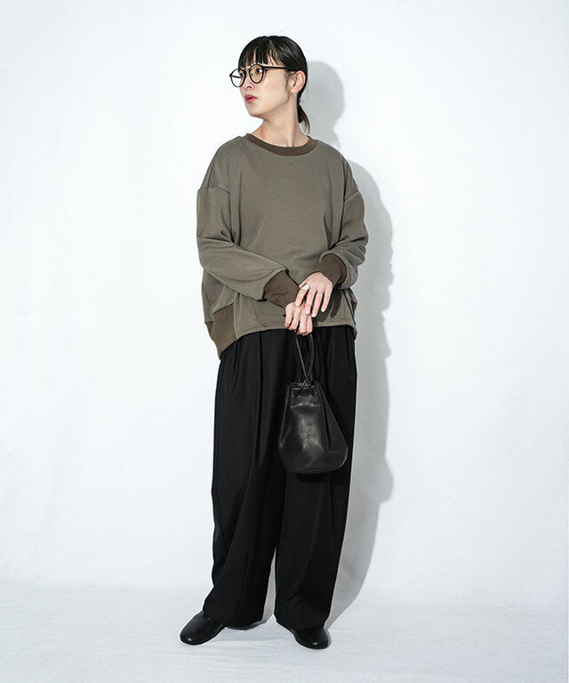 165cm 着用カラー:45.カーキ/着用サイズ:02