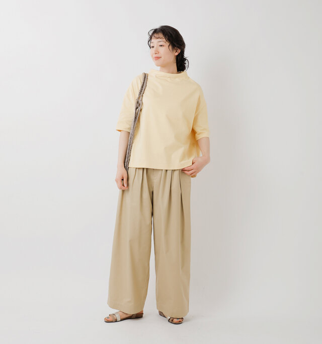 model mizuki：168cm / 50kg 
color : ash yellow / size : 1