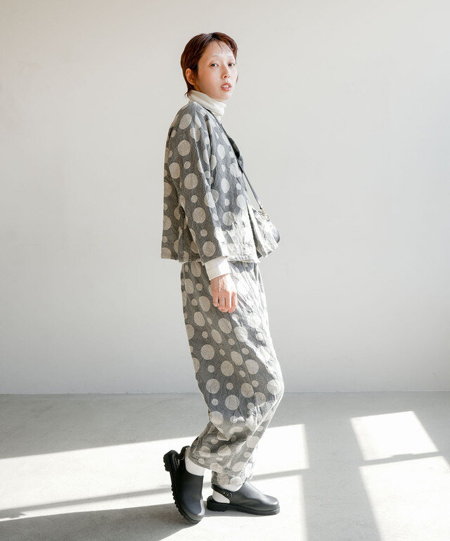 身長:164cm / カラー:02 ベージュ / サイズ:one size