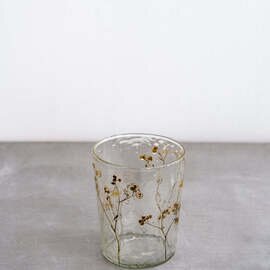 ANTRY|Floral ガラスキャンドルホルダー
