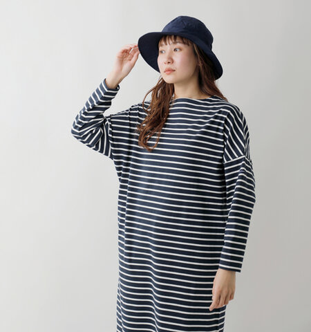 HELLY HANSEN｜ロングスリーブ HH ボーダー ワンピース “W L/S HH Border OnePiece” hw32417-ma