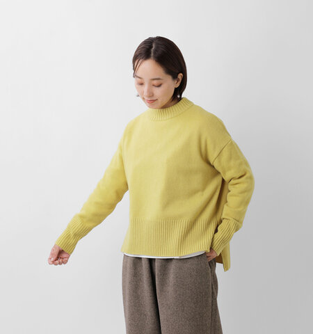 NARU|タスマニアラム コモド ニットセーター プルオーバー 650600-tr