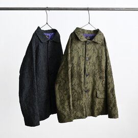 Needles|Round Collar Jacket - Papillon Jacquard(ジャガード・ラウンドカラージャケット)