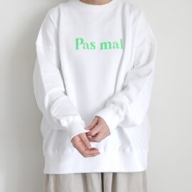 ichi|“Pas mal” Sweat Pullover