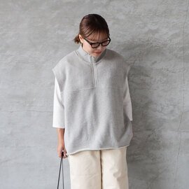 Laboratory|ヘビーURAKEジップベスト GRAY MOKU