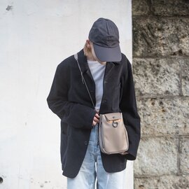 AS2OV|アッソブ / TONE LAYER DRAWSTRING SHOULDER / 巾着ショルダー サコッシュ