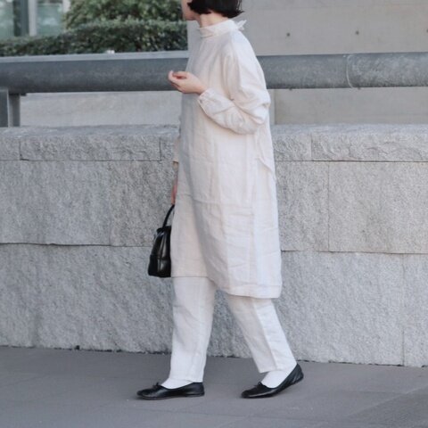 TUTIE.|【aiさんmegさんerikaさんコラボ】リネンロールカラーチュニック