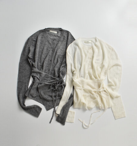 anuke|ウール カシュクール カーディガン “Wool Cachecoeur Cardigan” 62520502