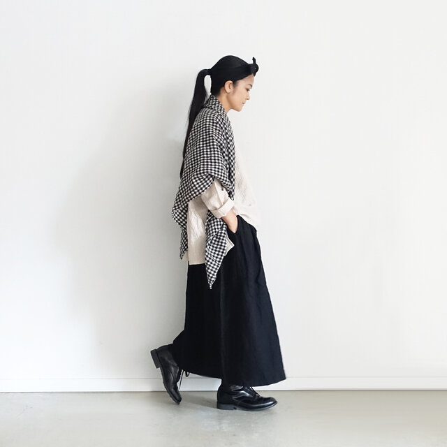Natural × Black 着用
