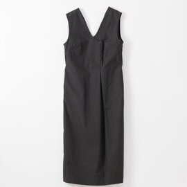 hatsutoki|月夜 ノースリーブドレス(ブラック)【お仕事】【フォーマル】【お出かけ】