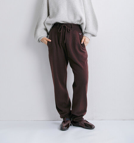 unfil|アンフィル メリノウール ハイゲージ ニットパンツ ex super fine woolen wool high-gauge knit pants wxfl-uw121