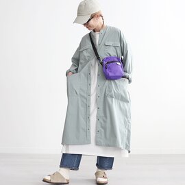 NANGA｜TAKIBI RIPSTOP CAMP SHIRT DRESS シャツワンピース