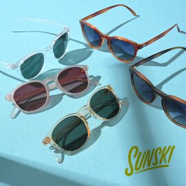 SUNSKI｜ユバ YUBA ウェリントン型 サングラス 眼鏡 ユニセックス メンズ SUNYU-CAO SUNYU-CFO SUNYUCHF SUNYU-STE SUNYU-TOC サンスキ