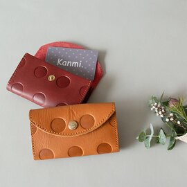 Kanmi｜カード15枚以上入ります「キャンディ マルチカードケース」【K21-82】