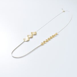 Joli&Micare｜“Gold chip long Necklace” gdc0108-mk