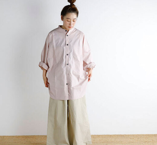 Yarmo ヤーモ YAR-26AW S30T タイプライター ロングスリーブ ボクシーシャツ Long Sleeve Boxy Shirts_Typewrighter