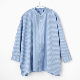 SETTO｜【新作23SS】ストライプバンドカラーシャツ