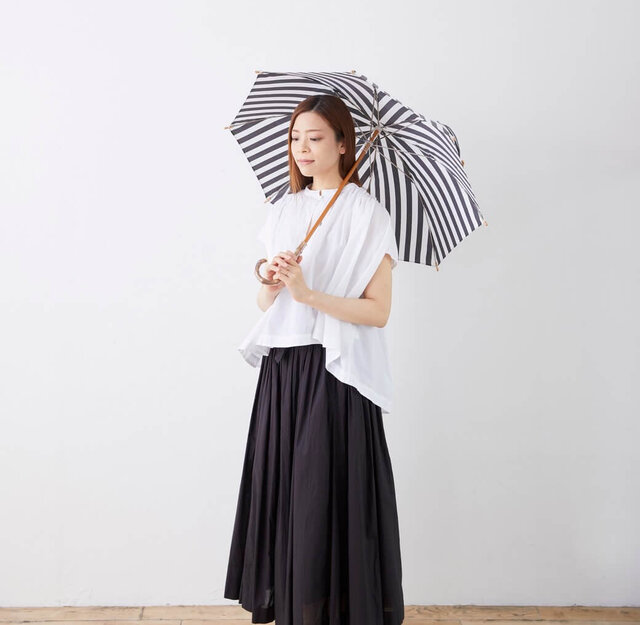 着用カラー:ストライプ(長傘)