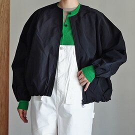 mao made|バルーンシルエット ZIP UP ジャケット アウター 611308 マオメイド