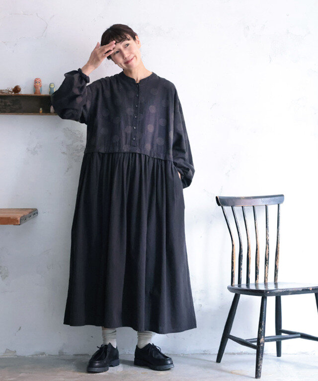 ブラック 身長:162cm 着用サイズ:M