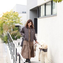 LAUW | リバーシブルキルティングジャケット