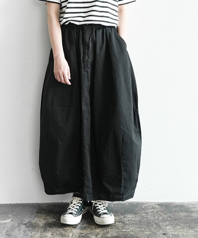 HARVESTY|チノサーカススカート レディース ボトムス バルーン ボリューム a22503