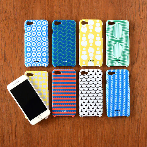 【母の日】Scandinavian Pattern Collection|背面カバー型iPhoneケース(iPhone6~X/XS))