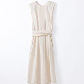 hatsutoki|kitchen ノースリーブポップオーバー(エクリュ)【エプロン】【ギフトにおすすめ】