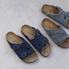 BIRKENSTOCK|Zurich BS フラットサンダル ユニセックス メンズ チューリッヒ スエードレザー 靴 1030670 1030656 1030834 1030839 ビルケンシュトック
