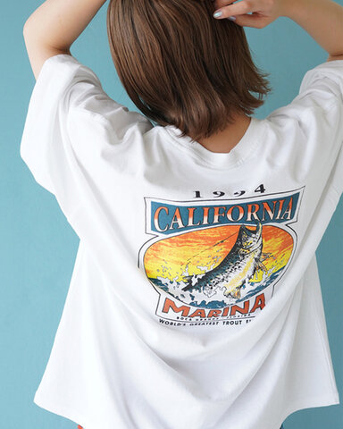 Shinzone|フィッシング Tシャツ FISHING TEE カットソー 半袖 24MMSCU11 シンゾーン