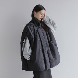 anuke|中綿 ボリューム オーバー ベスト “Volume Over Vest” 62520104