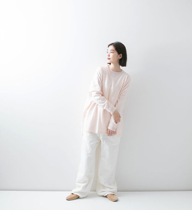 color : CREAM , model : 162cm