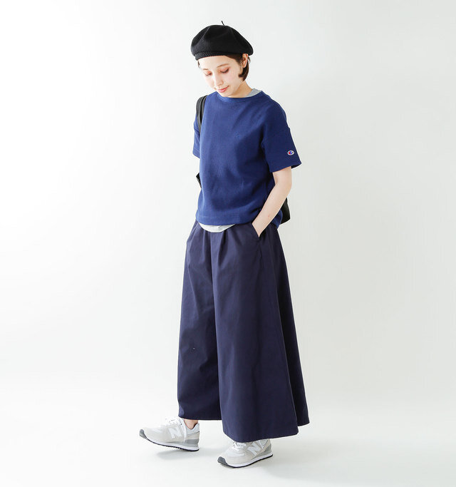 model yama:167cm / 49kg
color : navy / size : M