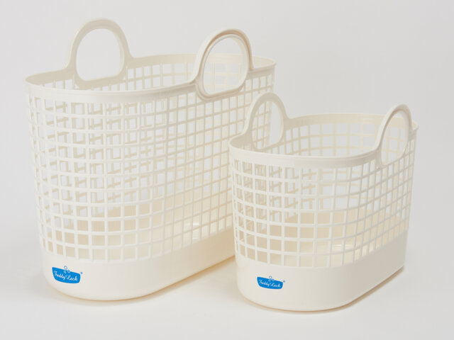 もちろん洗濯カゴとしてのご使用もおすすめです。デリケートな衣類や色柄物の衣類を仕分けておいたり、大きなサイズのFreddy Leckのランドリーバスケットと合わせて使うと統一感が出ていいですよね。