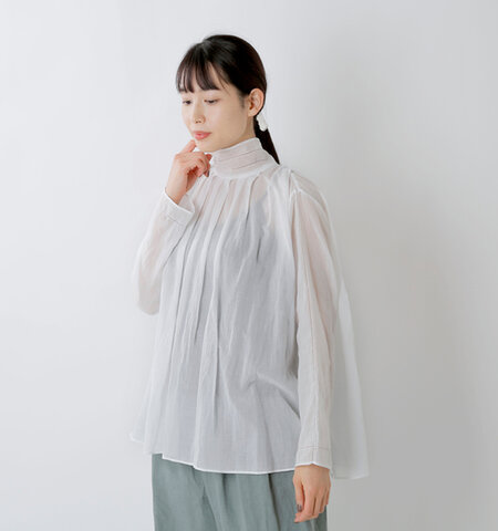 Liyoca|コットンベトナムハンド刺繍ブラウス j6104-yh