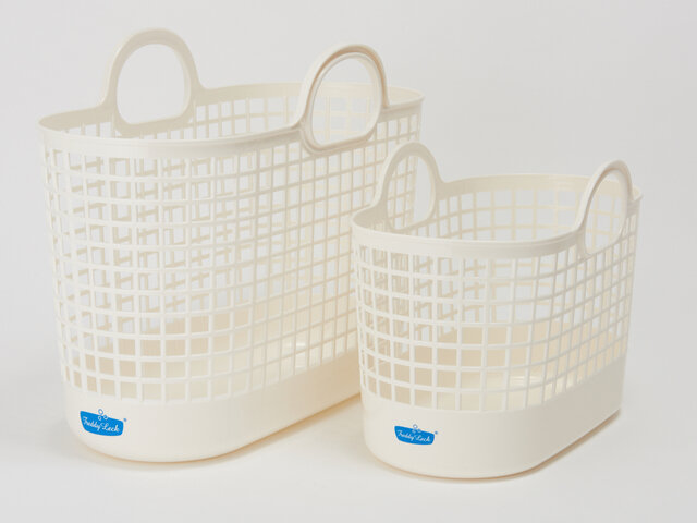 もちろん洗濯カゴとしてのご使用もおすすめです。デリケートな衣類や色柄物の衣類を仕分けておいたり、大きなサイズのFreddy Leckのランドリーバスケットと合わせて使うと統一感が出ていいですよね。