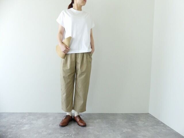 TRAVAIL MANUEL|クラシック天竺フレンチTシャツ(TM2015)トラバイユマニュアル