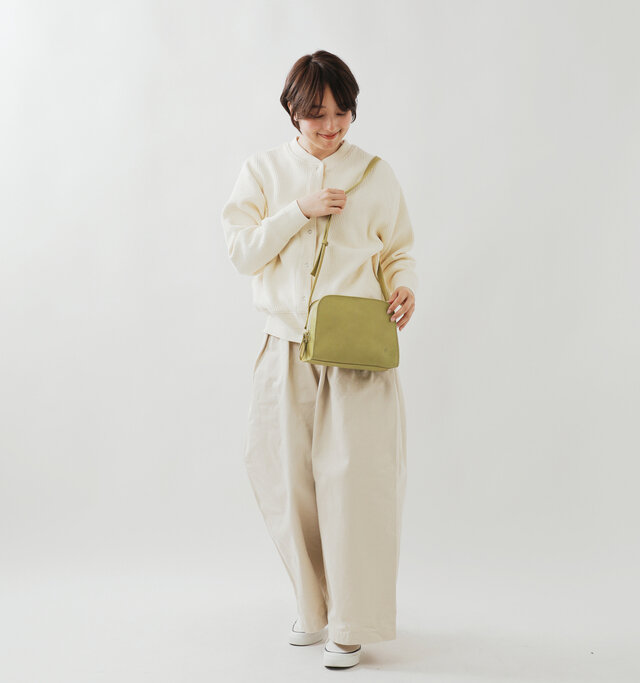 model asuka：160cm / 48kg 
color : pistachio / size : one