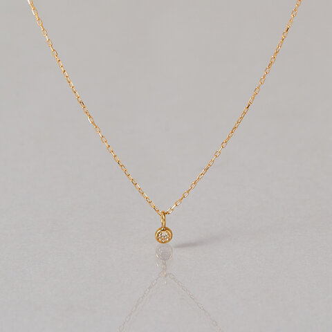 les bon bon｜K18 diamond necklace　18金　ダイヤモンド　ネックレス